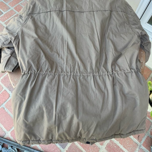 Men’s towncraft vintage heavy duty down utility jacket XL/ Has a few stains - Picture 6 of 7